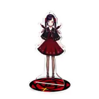 漆黒のれゔぃあたん - Acrylic stand - VTuber Size-100x100mm