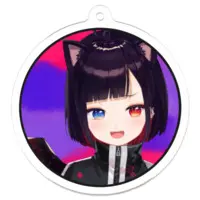 漆黒のれゔぃあたん - Acrylic Key Chain - Key Chain - VTuber