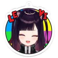 漆黒のれゔぃあたん - Acrylic Key Chain - Key Chain - VTuber