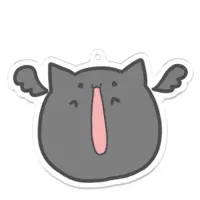 漆黒のれゔぃあたん - Acrylic Key Chain - Key Chain - VTuber