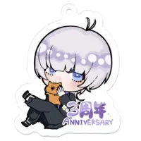 Shiose Iwo - Acrylic Key Chain - Key Chain - VTuber Size-50 x 50 (mm)