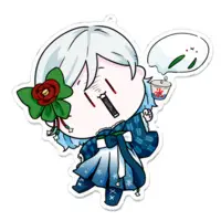 Shirayuki Michiru - Acrylic Key Chain - Key Chain - VTuber Size-100 x 100 (mm)