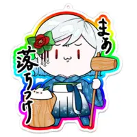 Shirayuki Michiru - Acrylic Key Chain - Key Chain - VTuber Size-100 x 100 (mm)