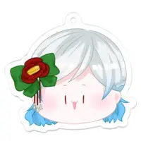 Shirayuki Michiru - Acrylic Key Chain - Key Chain - VTuber Size-50 x 50 (mm)