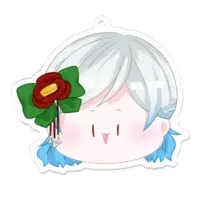 Shirayuki Michiru - Acrylic Key Chain - Key Chain - VTuber Size-70 x 70 (mm)