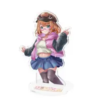 日雀女紫音 - Acrylic stand - VTuber Size-100x100mm