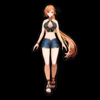 Anen Rutia - Stickers - VTuber Size-160 x 160 (mm)