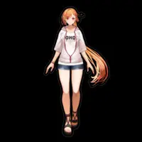 Anen Rutia - Stickers - VTuber Size-160 x 160 (mm)