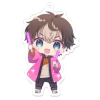 Sorano Sui - Acrylic Key Chain - Key Chain - VTuber Size-70 x 70 (mm)