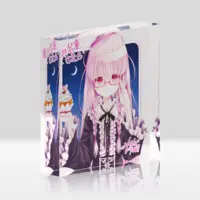 夢乃名菓 - Acrylic Block - VTuber Size-100x100mm