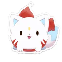 月留chaos - Acrylic Key Chain - Key Chain - VTuber Size-70 x 70 (mm)