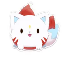 月留chaos - Acrylic Key Chain - Key Chain - VTuber Size-100 x 100 (mm)