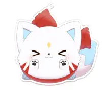 月留chaos - Acrylic Key Chain - Key Chain - VTuber Size-100 x 100 (mm)