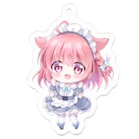 Takanashi Kobato - Acrylic Key Chain - Key Chain - VTuber Size-50 x 50 (mm)