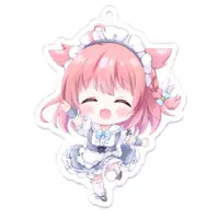 Takanashi Kobato - Acrylic Key Chain - Key Chain - VTuber Size-70 x 70 (mm)