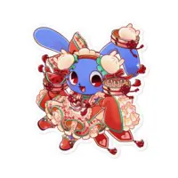 Miki Suika - Stickers - VTuber Size-10cm