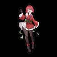 NatsukaYosuga - Stickers - VTuber Size-100 x 100 (mm)
