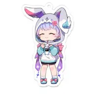 空色とと - Acrylic Key Chain - Key Chain - VTuber Size-70 x 70 (mm)