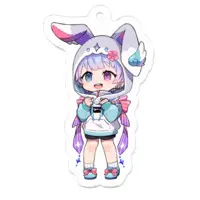 空色とと - Acrylic Key Chain - Key Chain - VTuber Size-50 x 50 (mm)