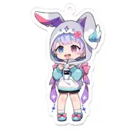 空色とと - Acrylic Key Chain - Key Chain - VTuber Size-70 x 70 (mm)