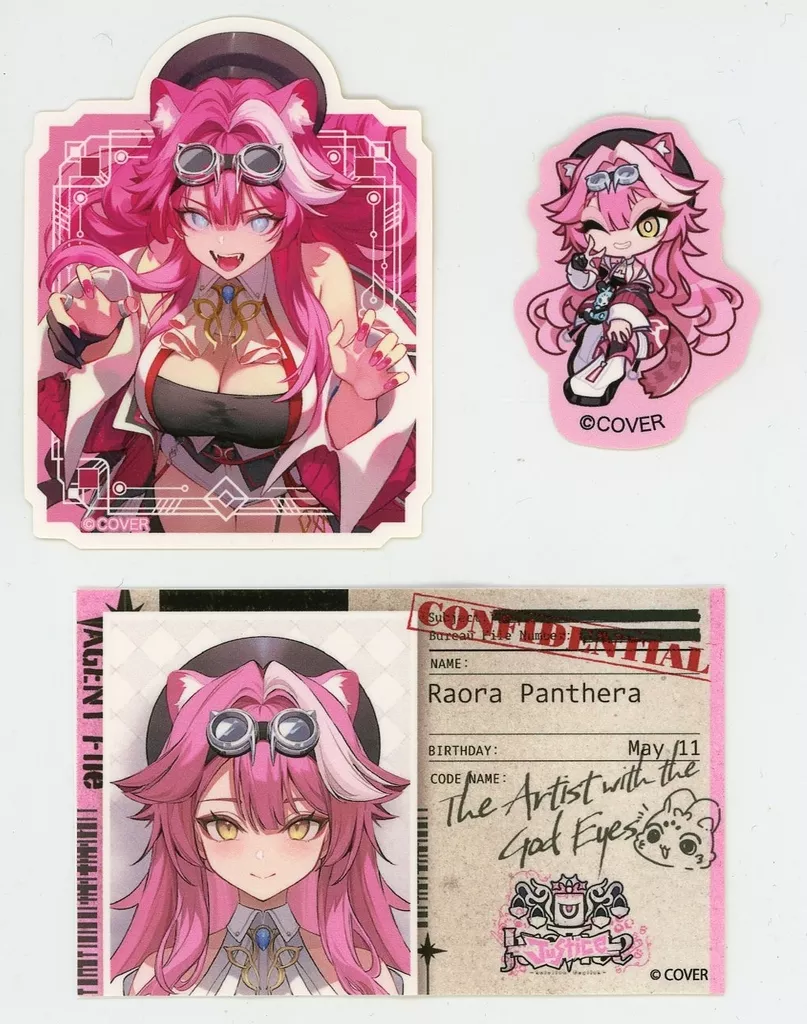 Raora Panthera - Stickers - hololive English