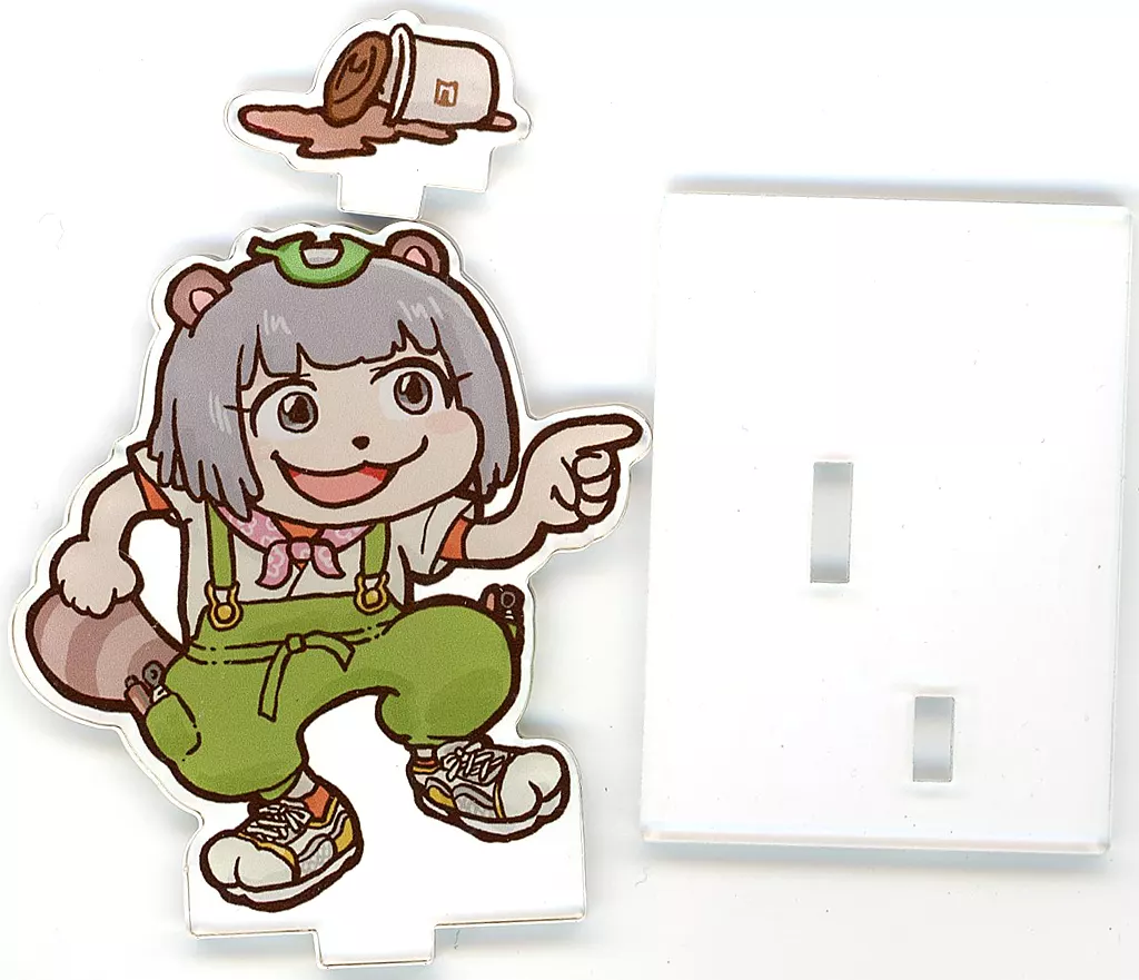 Ponpoko - Acrylic stand - Ponpoko & Peanuts-kun