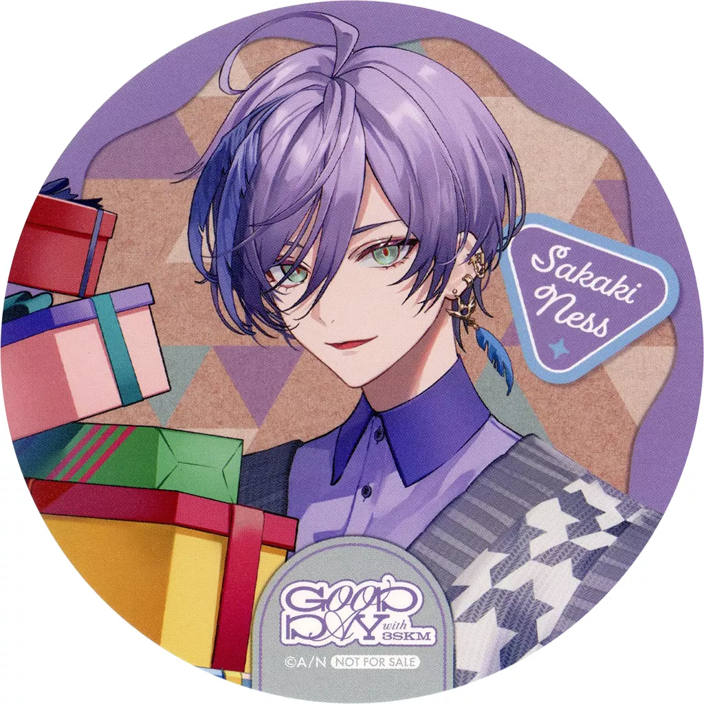 Sakaki Ness - Tableware - Coaster - Nijisanji
