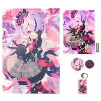 Maria Marionette - Tapestry - Badge - Acrylic Art Plate - Birthday Merch Complete Set - Acrylic Key Chain - Nijisanji
