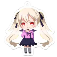 九折つづ - Acrylic Key Chain - Key Chain - VTuber Size-50 x 50 (mm)