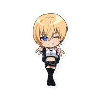 皆月悠希 - Stickers - VTuber Size-100 x 100 (mm)