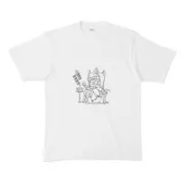 Chachagama Ponkichi - Clothes - T-shirts - VTuber Size-XL