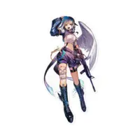Rilu Aomi - Stickers - VTuber Size-160 x 160 (mm)