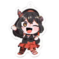 Itsuki Tsutsuki - Acrylic Key Chain - Key Chain - VTuber Size-50 x 50 (mm)
