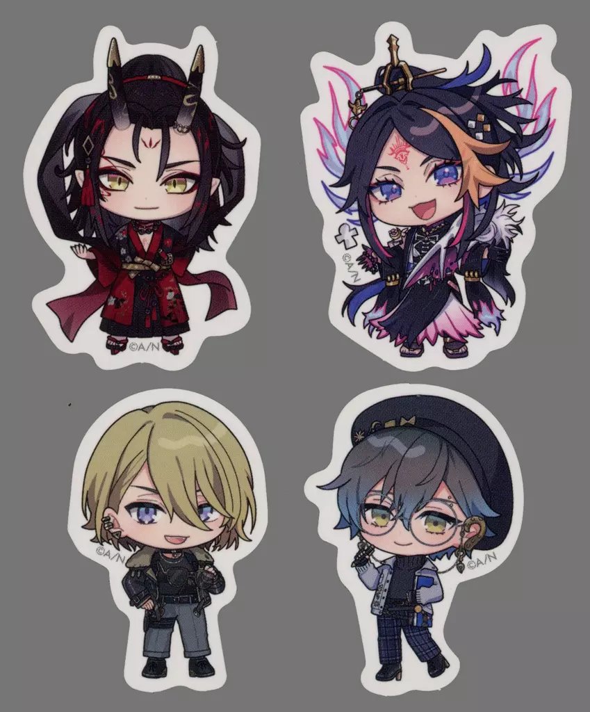 Luxiem - Stickers - Shu Yamino & Ike Eveland & Vox Akuma & Luca Kaneshiro