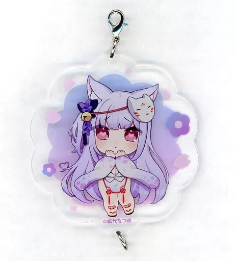 Kamishiro Natsume - DMM Scratch! - Key Chain - VTuber