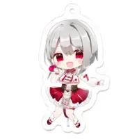 Asagasumi Alf - Acrylic Key Chain - Key Chain - VTuber Size-50 x 50 (mm)