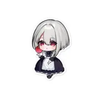 Asagasumi Alf - Stickers - VTuber Size-100 x 100 (mm)