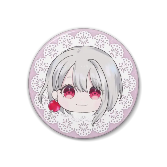 Asagasumi Alf - Badge - VTuber Size-38mm