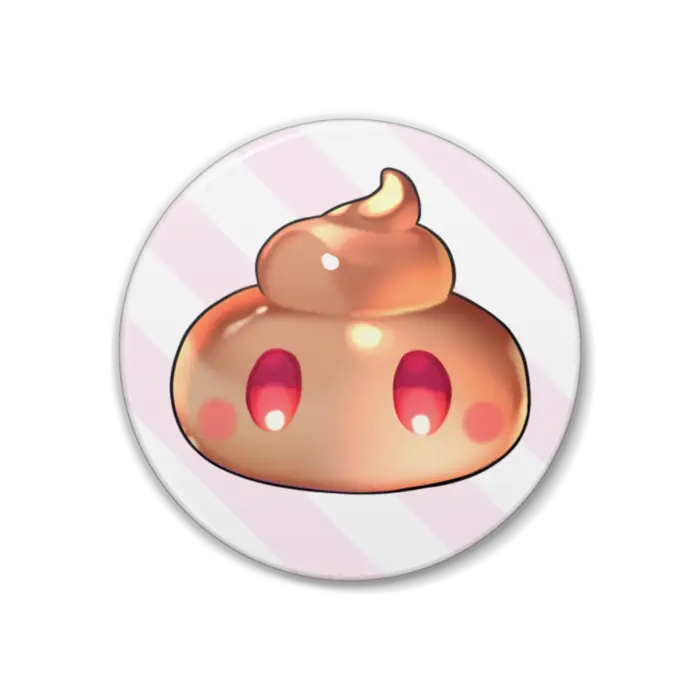Asagasumi Alf - Badge - VTuber Size-38mm
