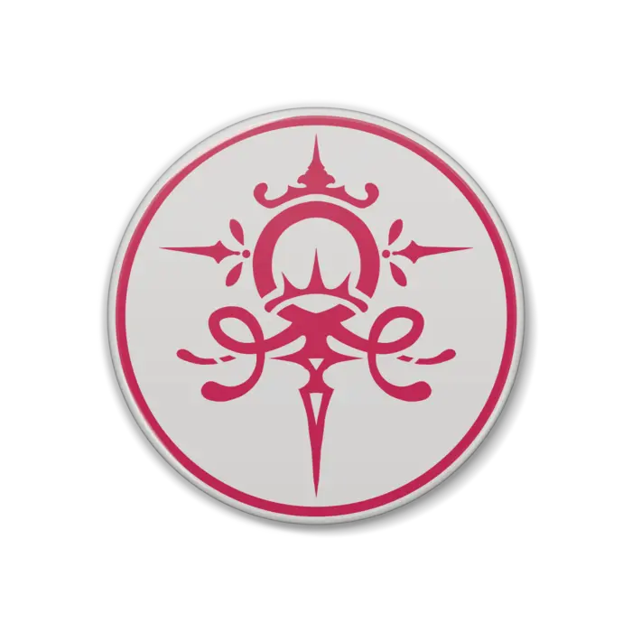 Asagasumi Alf - Badge - VTuber Size-38mm