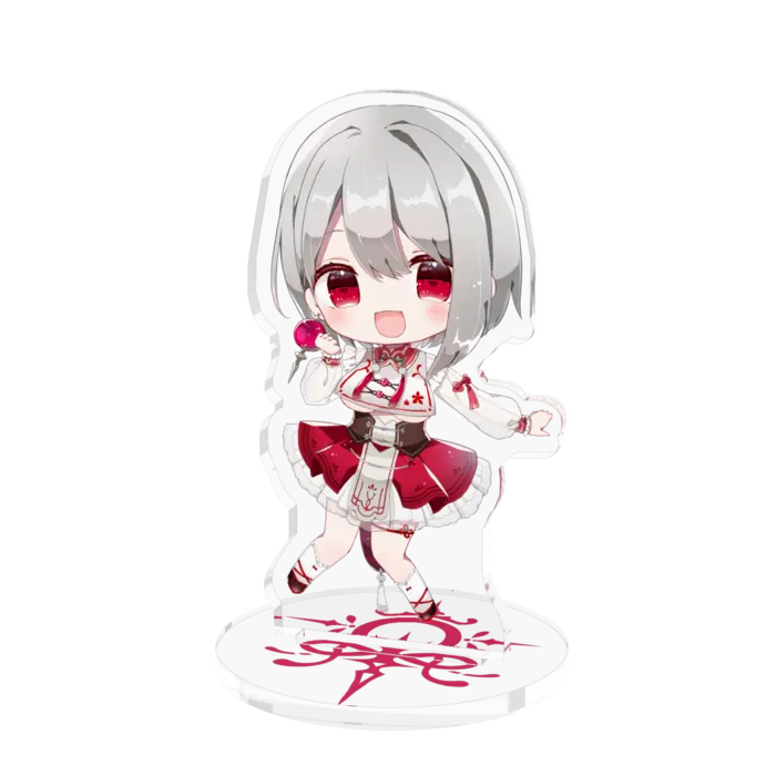 Asagasumi Alf - Acrylic stand - VTuber Size-70x70mm