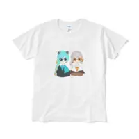 Necomare Eimu & Hanataba Yuiha - Clothes - T-shirts - VTuber Size-L
