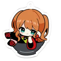 Kyomen Yurika - Acrylic Key Chain - Key Chain - VTuber Size-50 x 50 (mm)