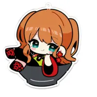 Kyomen Yurika - Acrylic Key Chain - Key Chain - VTuber Size-100 x 100 (mm)