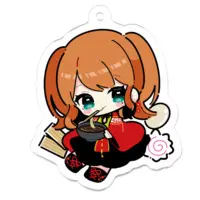 Kyomen Yurika - Acrylic Key Chain - Key Chain - VTuber Size-50 x 50 (mm)