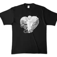 まちかどの落武者 - Clothes - T-shirts - VTuber Size-XL