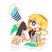 Yumemi Medu - Acrylic Key Chain - Key Chain - VTuber Size-50 x 50 (mm)