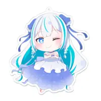 Mikagami Ryou - Acrylic Key Chain - Key Chain - VTuber Size-100 x 100 (mm)