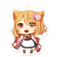 秋桜かるVT - Acrylic Key Chain - Key Chain - VTuber