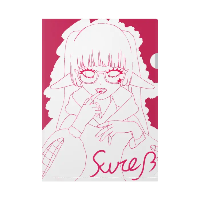 華影紅羽 - Plastic Folder - VTuber